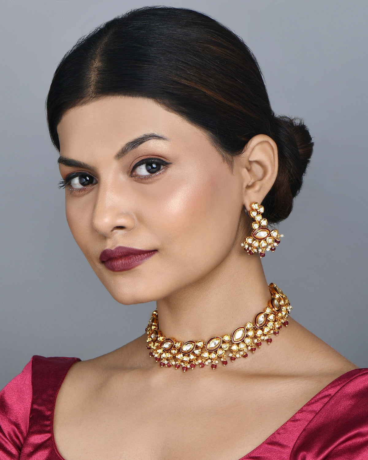 Eshita Kundan Necklace Set