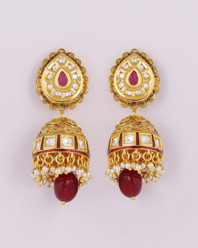 Ishani Kundan Earrings