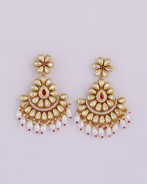 Manjari Kundan Earrings