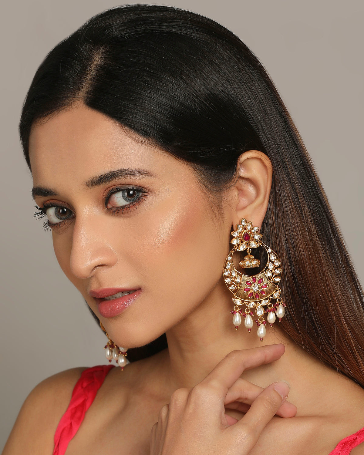 Fancy 22k Gold Earrings at Rs 5000/piece in Kolhapur | ID: 14742835148