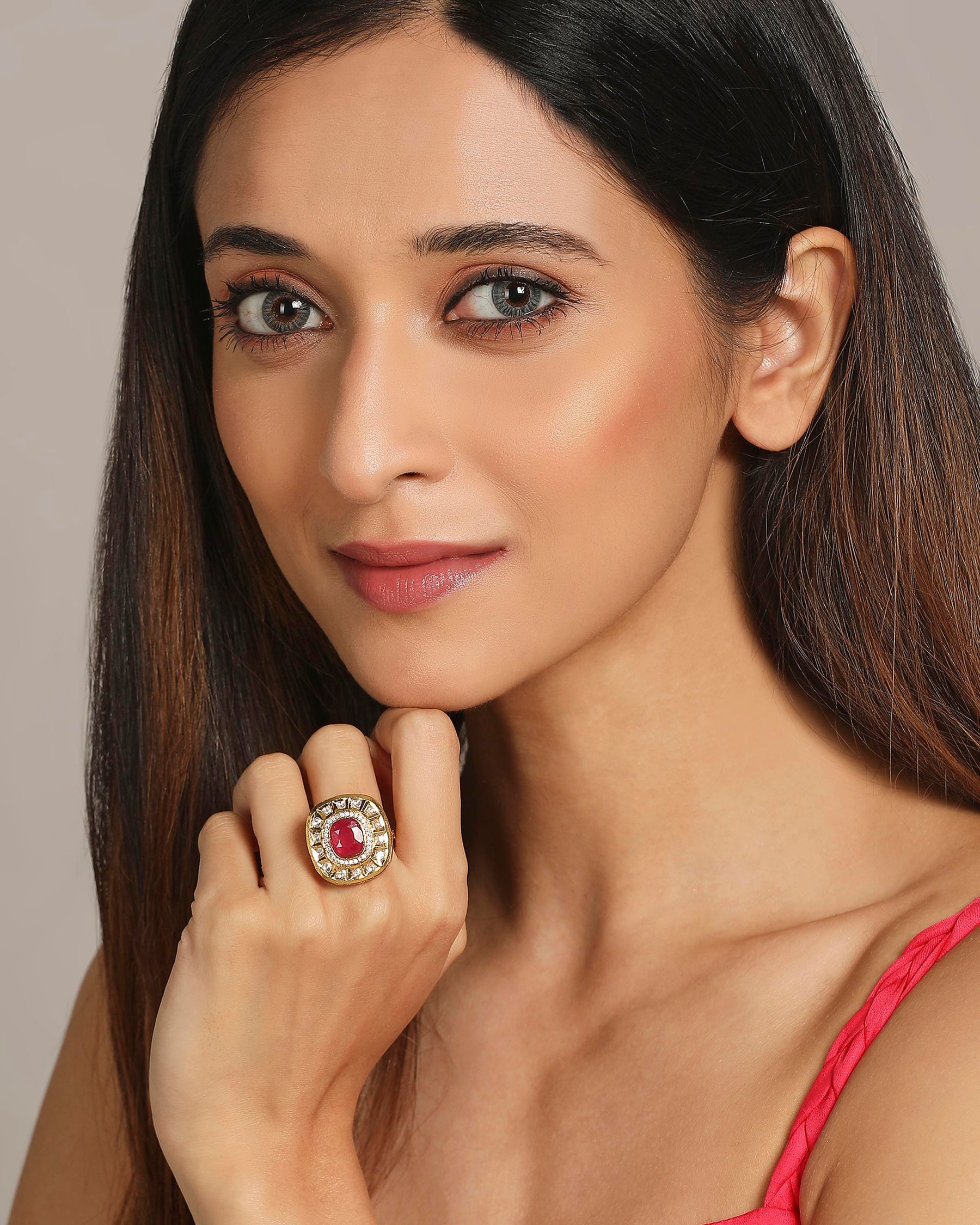 Varg Kundan Ring