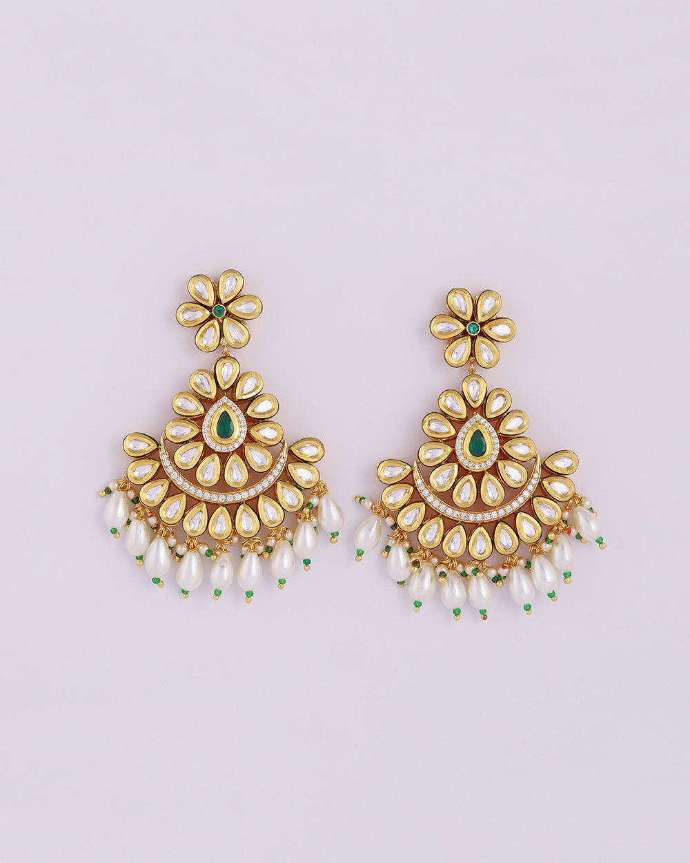 Manjari Kundan Earrings