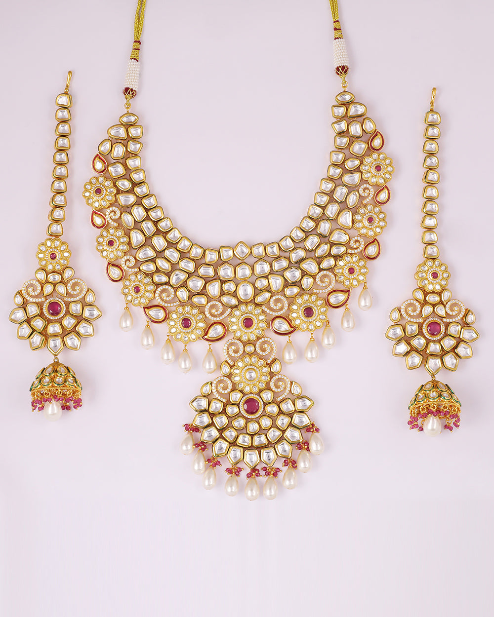 Meera Bridal Pearl Ensemble