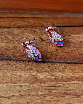 RP02 - Petal Meenakari Pendant Set