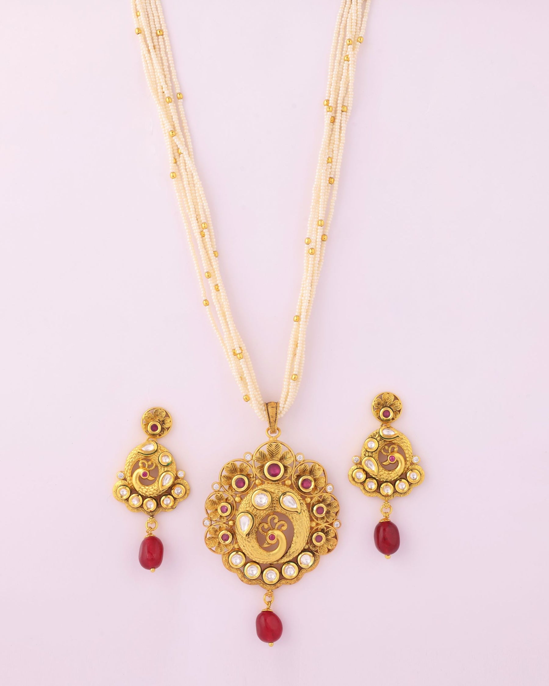 Antique Morla Pendant Set