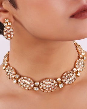 Stone Studded Kundan Necklace