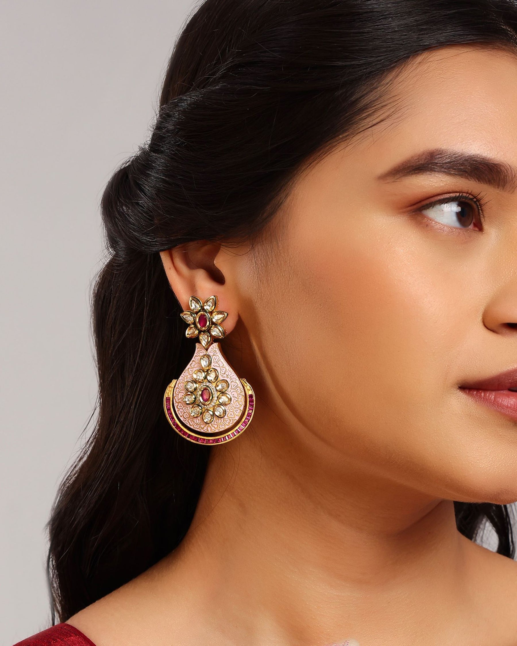 Rosé Designer Earrings