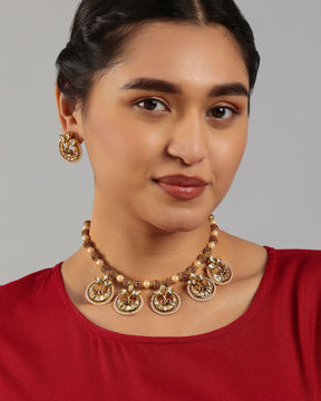 Pearl Bali Necklace Set
