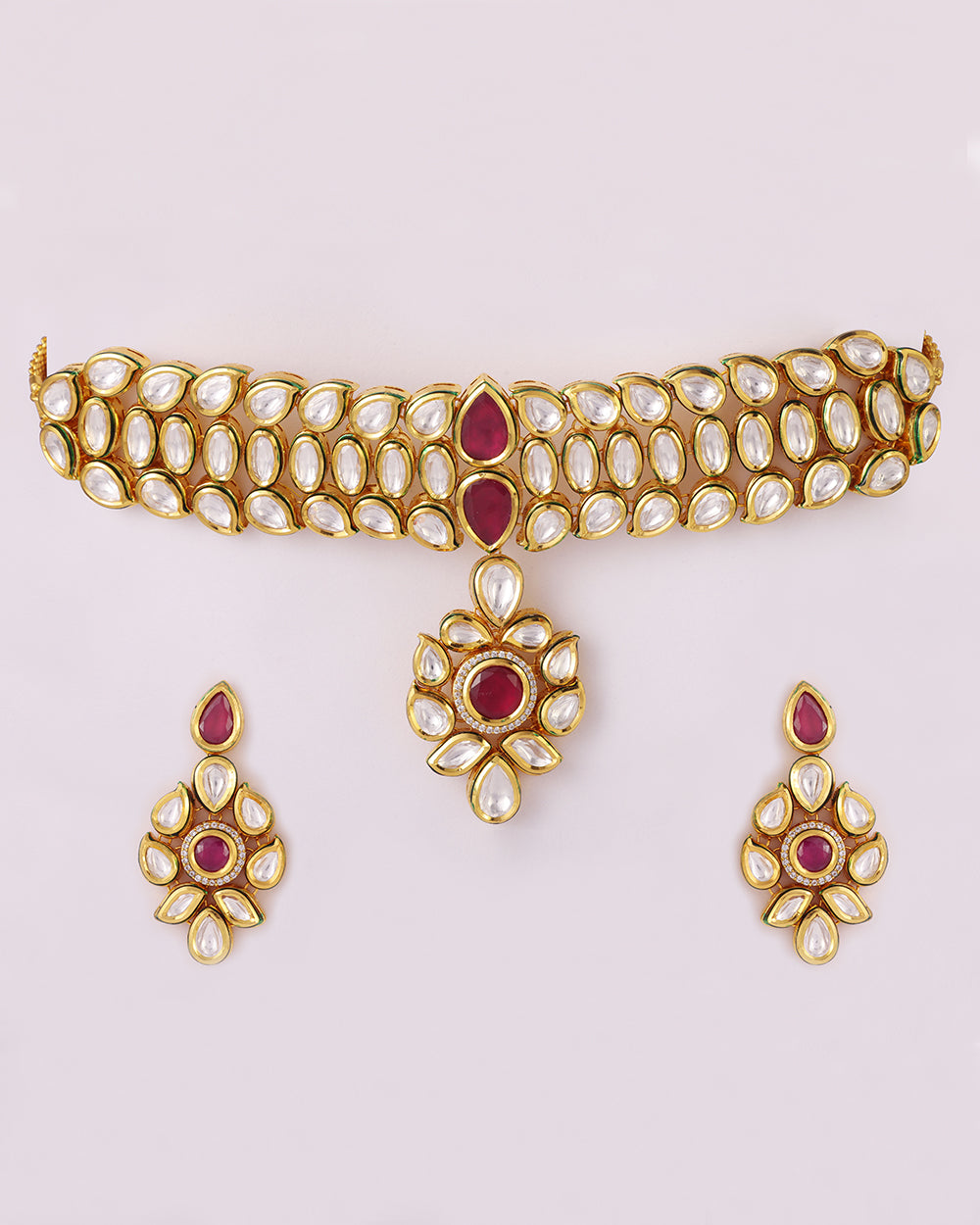 Lustre Kundan Choker Set