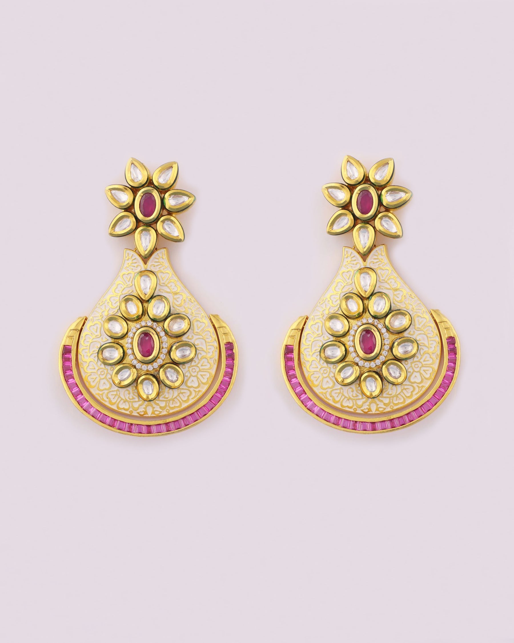 Rosé Designer Earrings