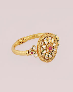 Antique Ruby Kundan Kada