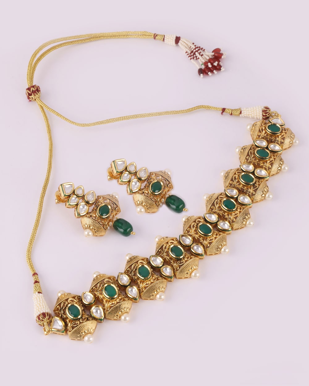 Antique Damru Choker set