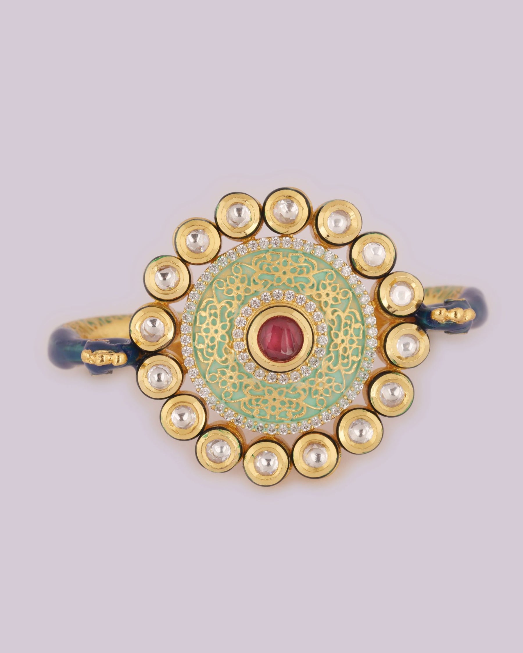 Peacock Antique Dual Ring