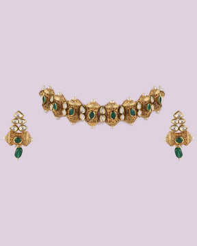 Antique Damru Choker set