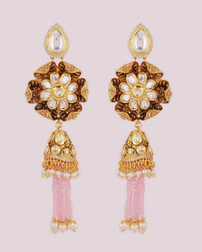 Fleur Blossom Jhumka Earrings