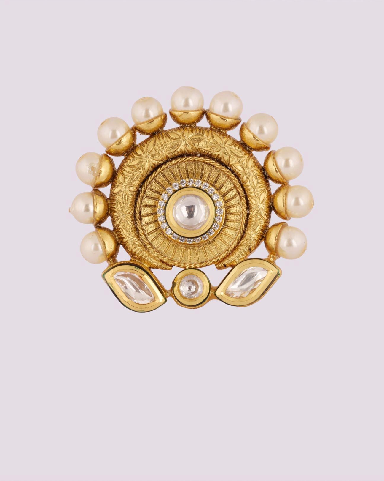 Antique Designer Kundan Ring