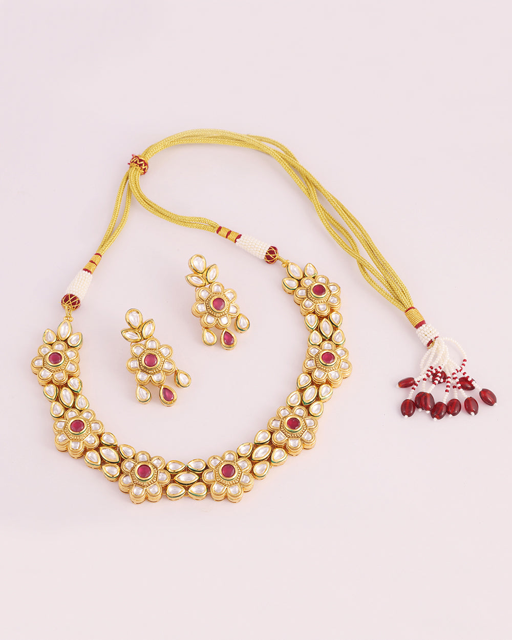 Daisy Kundan Necklace Set