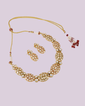 Stone Studded Kundan Necklace