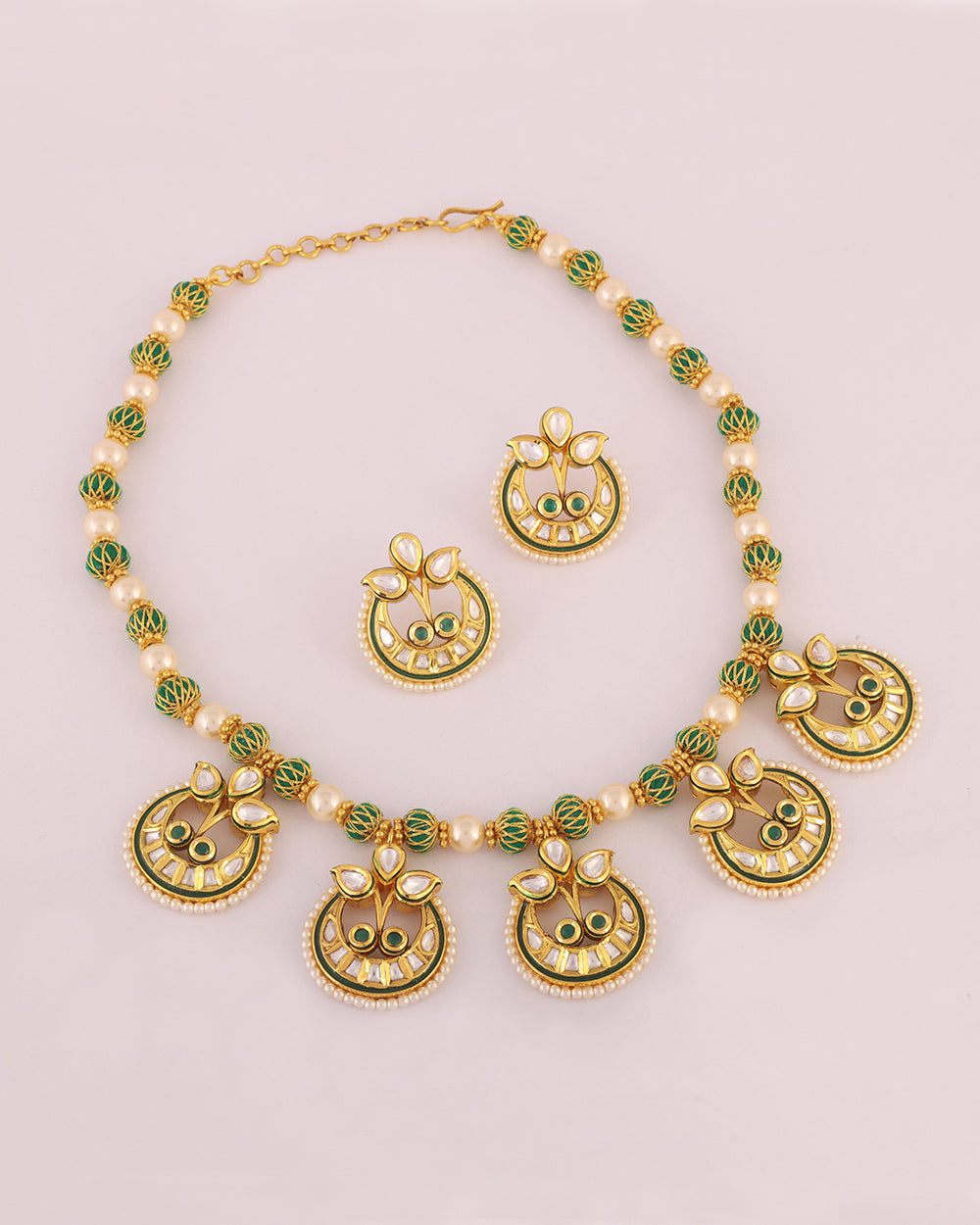 Pearl Bali Necklace Set