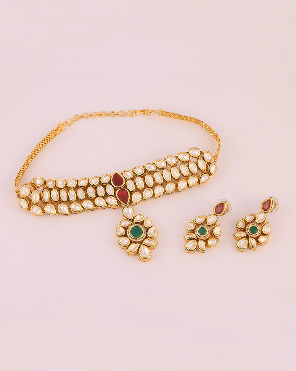 Lustre Kundan Choker Set