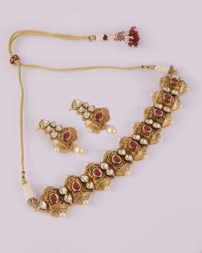 Antique Damru Choker set