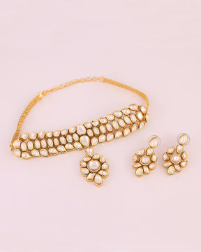 Lustre Kundan Choker Set