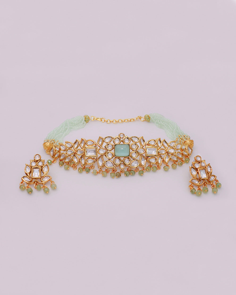 Diva Kundan Choker Set