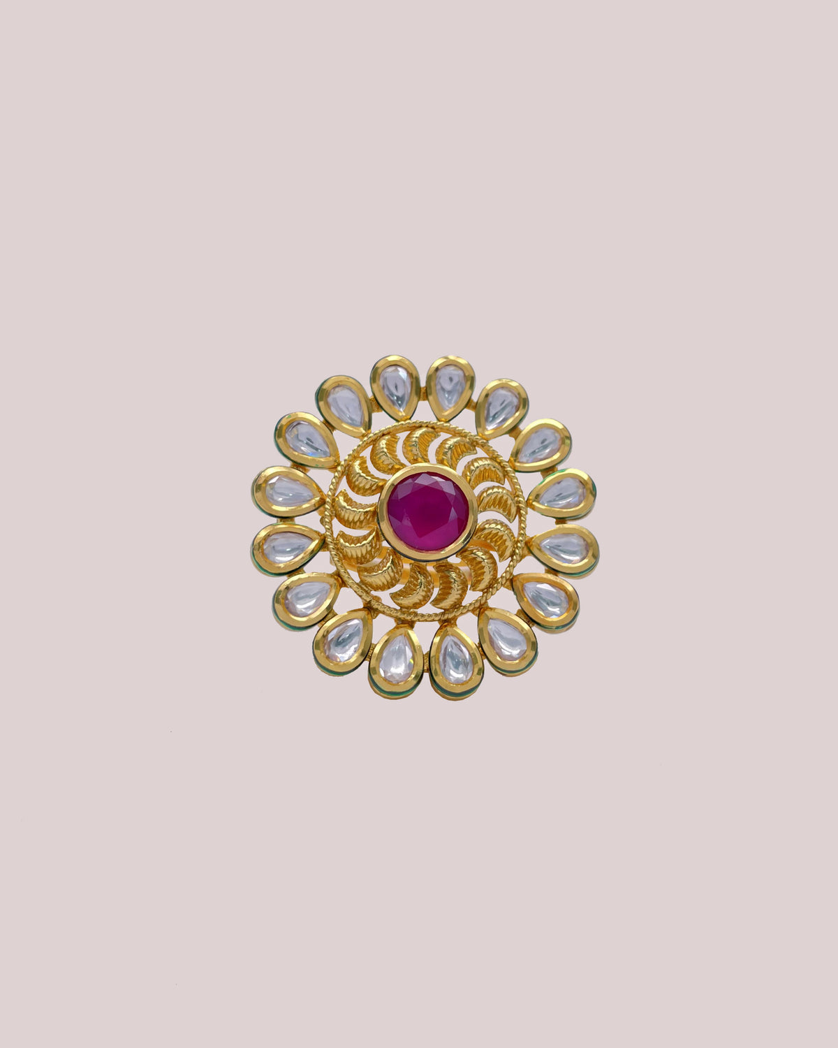 Mirasol Kundan ring